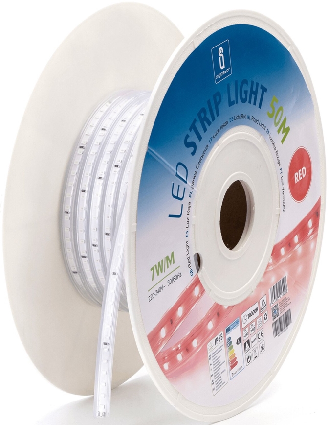 Aigostar - LED Pásek LED/350W/230V 50m červená IP65
