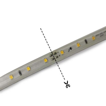 Aigostar - LED Pásek LED/350W/230V 50m červená IP65