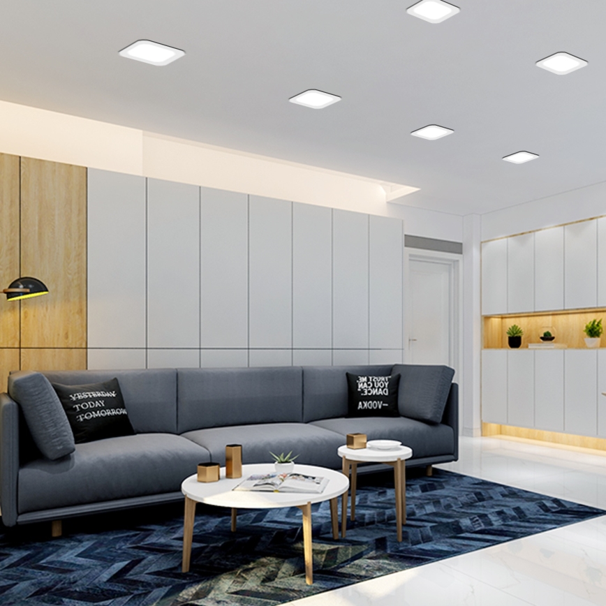 Aigostar - LED Podhledové svítidlo LED/6W/230V 6500K 12x12 cm bílá