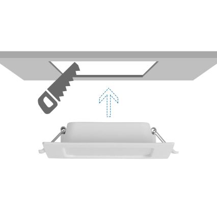 Aigostar - LED Podhledové svítidlo LED/6W/230V 6500K 12x12 cm bílá