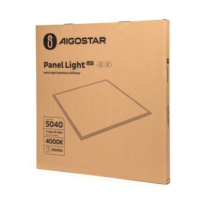 Aigostar - LED Podhledový panel LED/28W/230V 60x60 cm 4000K