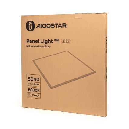 Aigostar - LED Podhledový panel LED/28W/230V 60x60 cm 6000K