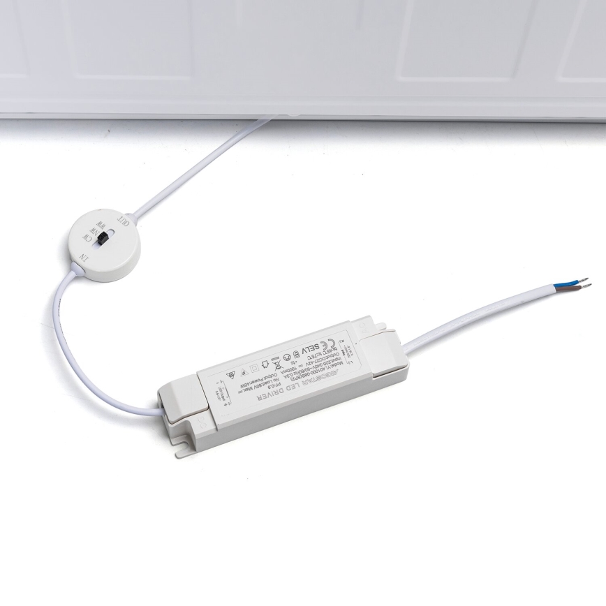 Aigostar - LED Podhledový panel LED/40W/230V 3000K/4000K/6500K 60x60cm bílá