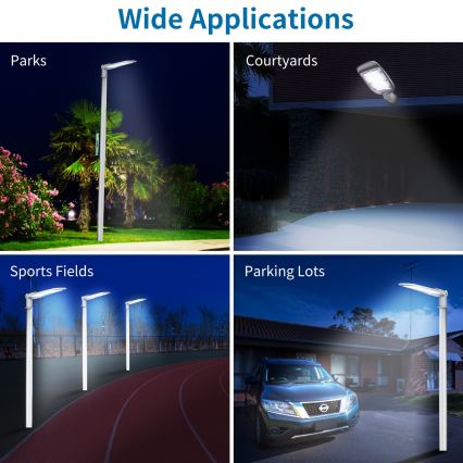 Aigostar - LED Pouliční lampa SLIM LED/150W/230V 6500K IP65