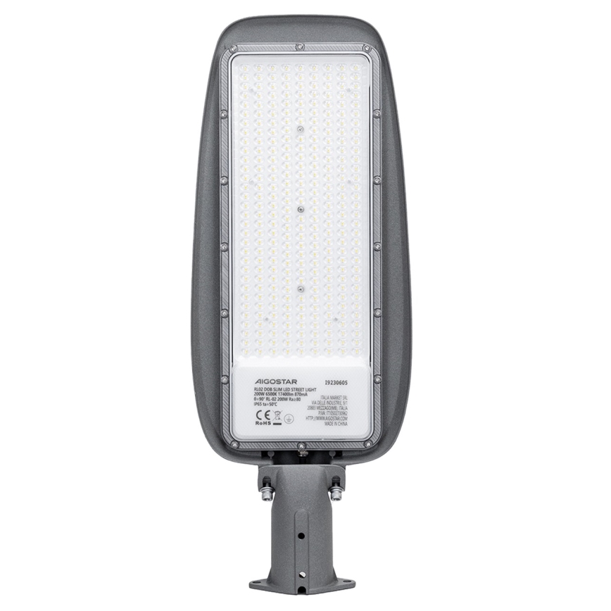 Aigostar - LED Pouliční lampa SLIM LED/200W/230V 6500K IP65