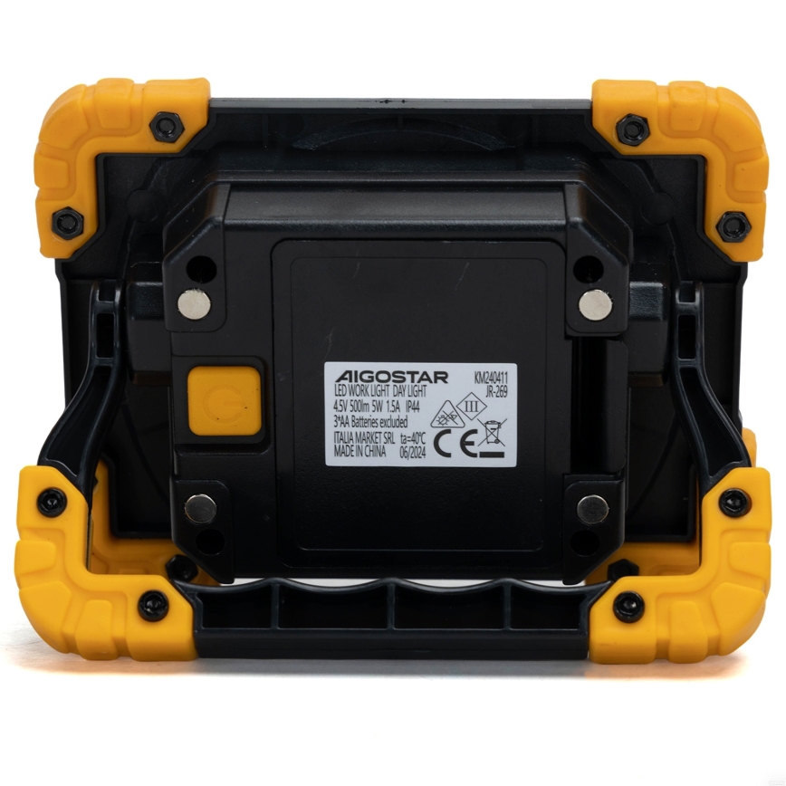 Aigostar - LED Pracovní svítidlo LED/5W/3xAA 6500K IP44