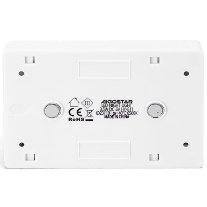 Aigostar - LED Přenosné noční svítidlo LED/4xAAA 6500K