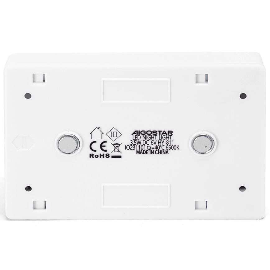 Aigostar - LED Přenosné noční svítidlo LED/4xAAA 6500K