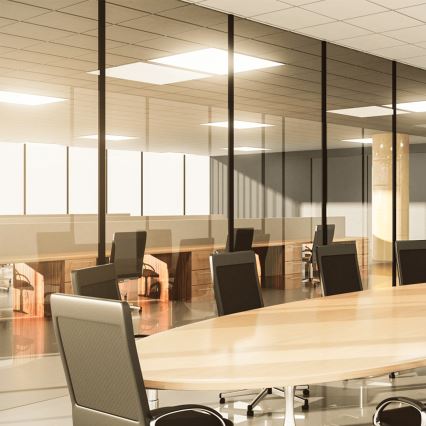 Aigostar - LED Přisazený panel LED/28W/230V High Efficiency UGR19 3000K 59,5x59,5 cm