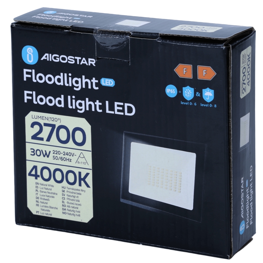 Aigostar - LED Refektor LED/30W/230V 4000K IP65