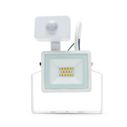 Aigostar - LED Reflektor se senzorem LED/10W/230V 4000K IP65 bílá