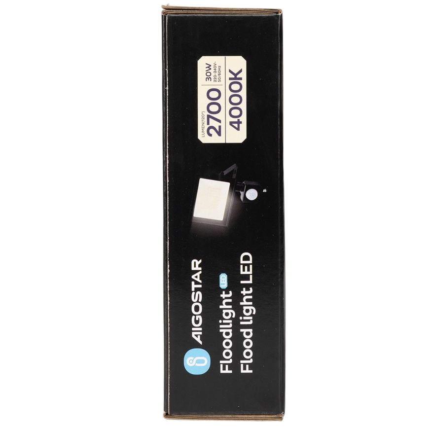 Aigostar - LED Reflektor se senzorem LED/30W/230V 4000K IP65