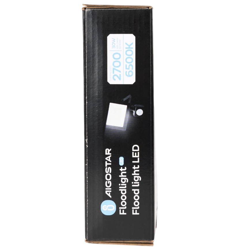 Aigostar - LED Reflektor se senzorem LED/30W/230V 6500K IP65