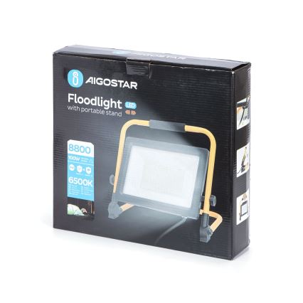 Aigostar - LED Reflektor se stojanem LED/100W/230V 6500K IP65