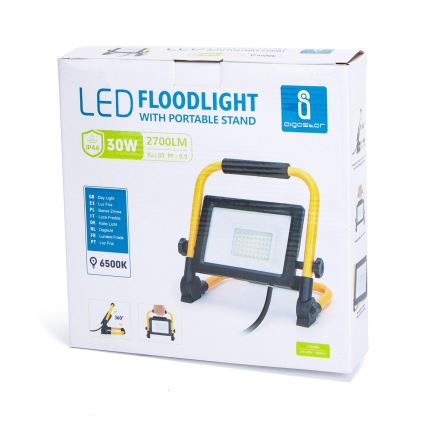 Aigostar - LED Reflektor se stojanem LED/30W/230V IP44