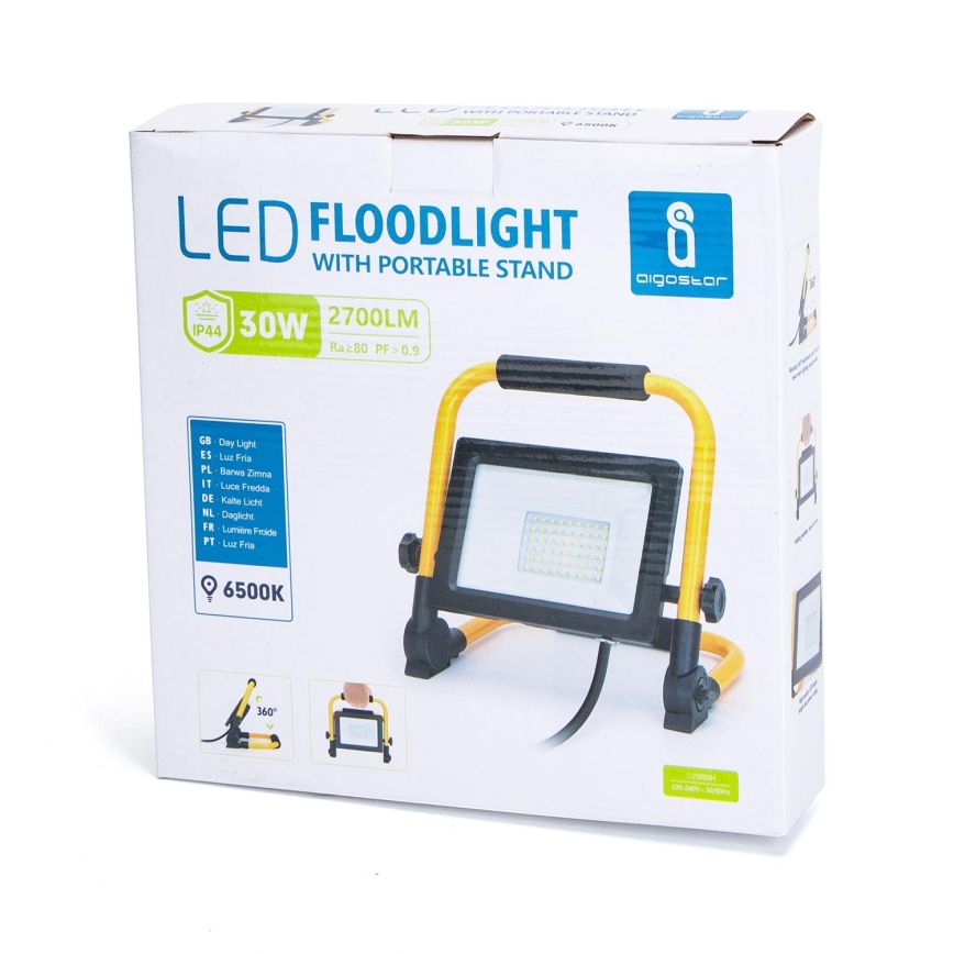 Aigostar - LED Reflektor se stojanem LED/30W/230V IP44
