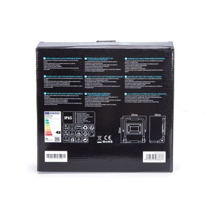 Aigostar - LED Reflektor se stojanem LED/50W/230V 6500K IP65