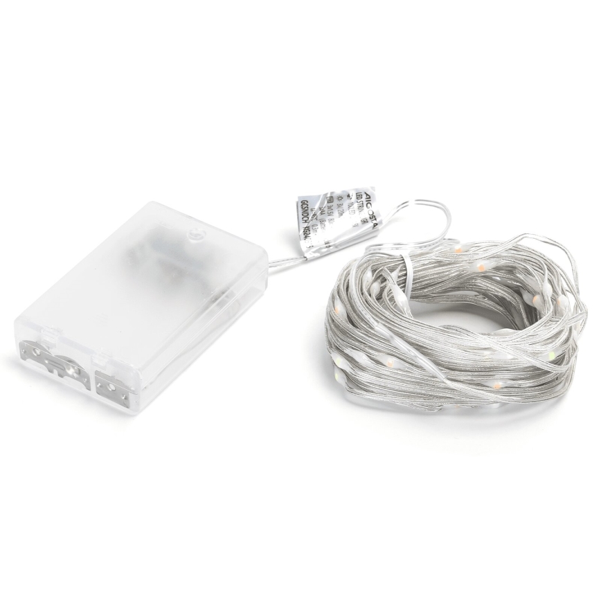 Aigostar - LED  řetěz 100xLED/3xAA 10,3m multicolor