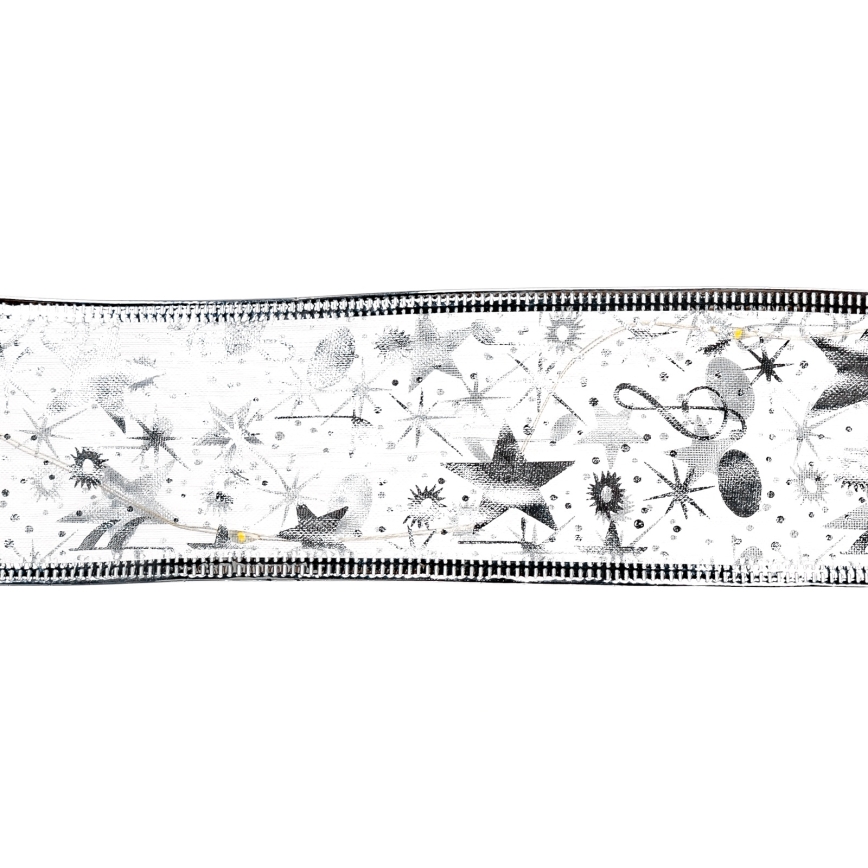 Aigostar - LED  řetěz 100xLED/3xAA 10 m teplá bílá stříbrná