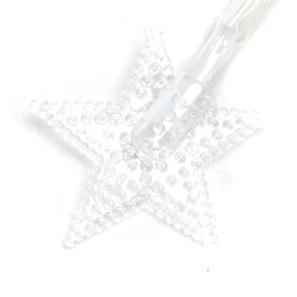 Aigostar - LED  řetěz 20xLED/3xAA 3,3m hvězdy