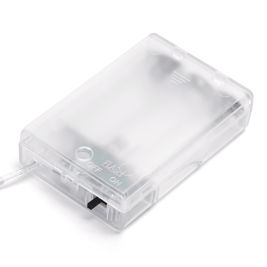 Aigostar - LED  řetěz 50xLED/3xAA 5,3m teplá bílá