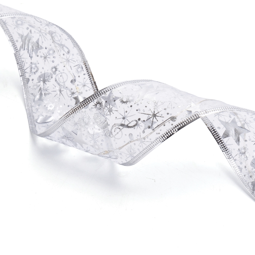 Aigostar - LED  řetěz 50xLED/3xAA 5 m teplá bílá stříbrná