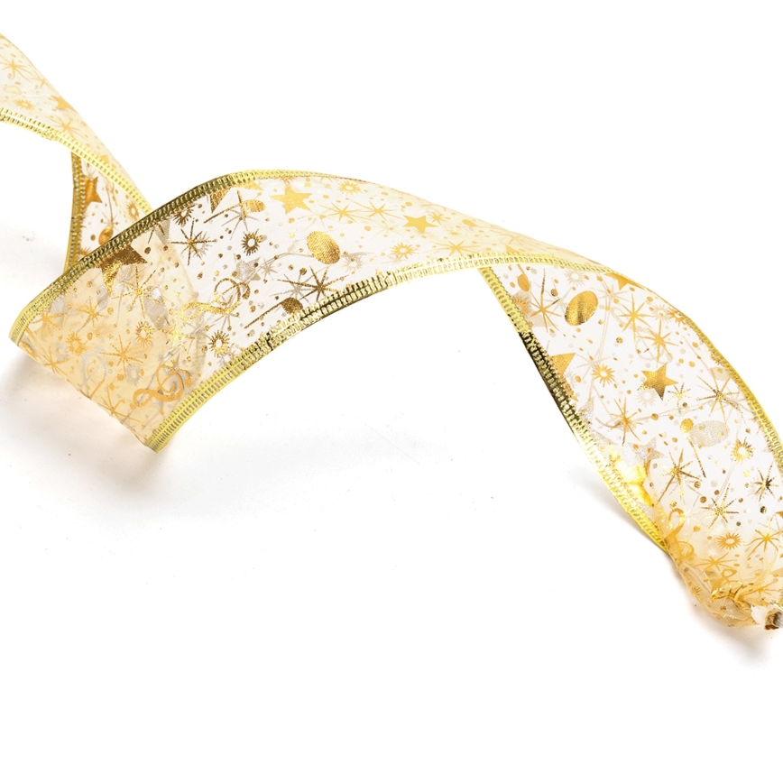 Aigostar - LED  řetěz 50xLED/3xAA 5m teplá bílá zlatá