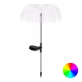 Aigostar - LED RGB Solární dekorační lampa LED/0,03W/1,2V 300 mAh 70cm IP44
