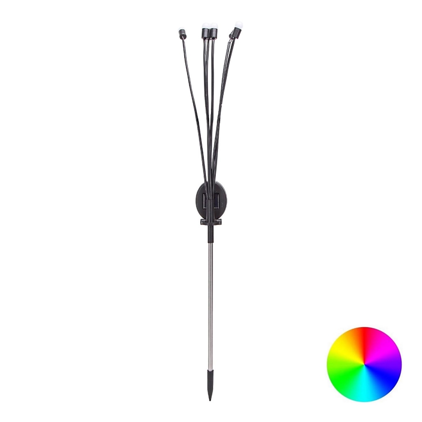 Aigostar - LED RGB Solární dekorační lampa LED/0,04W/1,2V 68,5cm IP44