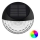Aigostar - LED RGB Solární nástěnné svítidlo LED/2W/1,2V 300 mAh černá IP44