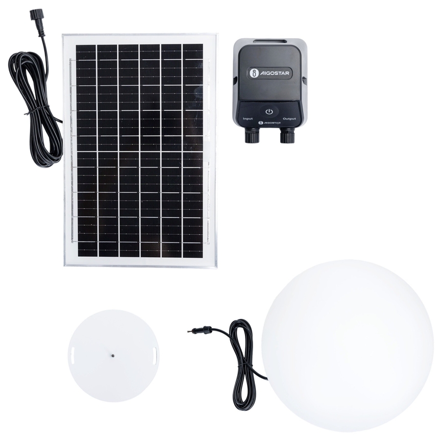 Aigostar - LED RGB Stmívatelná venkovní lampa MESH LED/35W/3,7V 4000mAh 2700-6500K IP65 pr. 50 cm