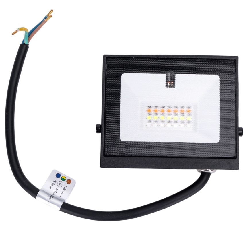 Aigostar - LED RGB Stmívatelný reflektor LED/20W/230V IP65 + dálkové ovládání