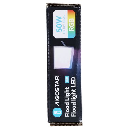 Aigostar - LED RGB Stmívatelný reflektor LED/50W/230V IP65 + dálkové ovládání