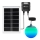 Aigostar - LED RGB Stmívatelný solární lustr MESH LED/20W/3,7V 4000 mAh 2700K-6500K IP65 pr. 15 cm