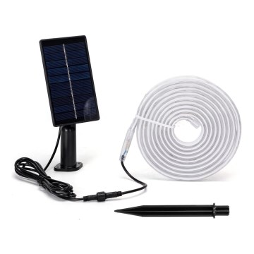 Aigostar - LED RGB Stmívatelný solární pásek LED/1,6W/3,2V 3+2m IP65 1800 mAh + dálkové ovládání
