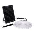 Aigostar - LED RGB Stmívatelný solární pásek LED/10W/3,2V 10 m IP65 8000 mAh + dálkové ovládání
