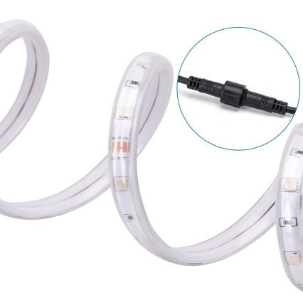 Aigostar - LED RGB Stmívatelný solární pásek LED/20W/3,2V 20 m IP65 20000 mAh + dálkové ovládání