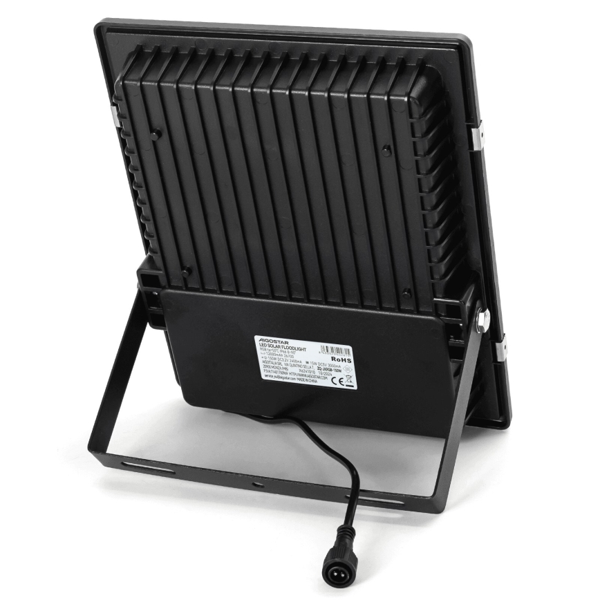 Aigostar - LED RGB Stmívatelný solární reflektor LED/150W/3,2V IP66 12000 mAh + dálkové ovládání