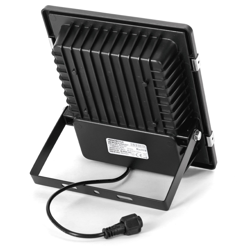 Aigostar - LED RGB Stmívatelný solární reflektor LED/50W/3,2V IP66 4000 mAh + dálkové ovládání