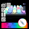 Aigostar - LED RGBIC Dekorační řetěz 25xLED/5W/USB 5 m multicolor