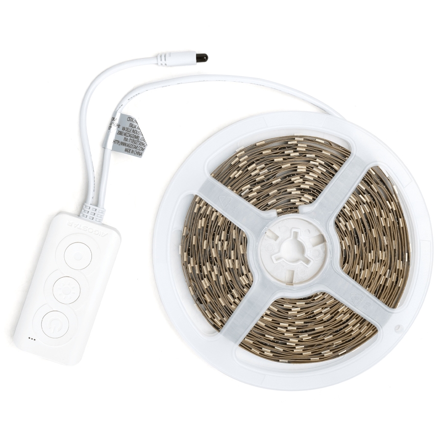 Aigostar - LED RGBIC Stmívatelný pásek 10 m LED/24W/24V + dálkové ovládání Wi-Fi