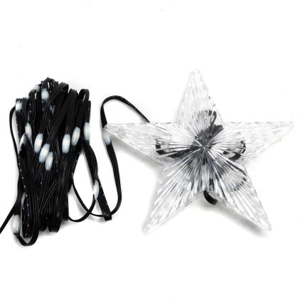 Aigostar - LED RGBICW Chytrý venkovní  řetěz MESH 50xLED 5m IP44 + dálkové ovládání