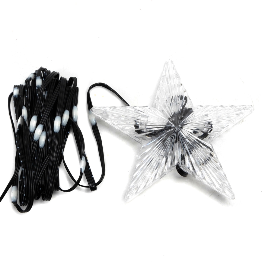 Aigostar - LED RGBICW Chytrý venkovní  řetěz MESH 50xLED 5m IP44 + dálkové ovládání