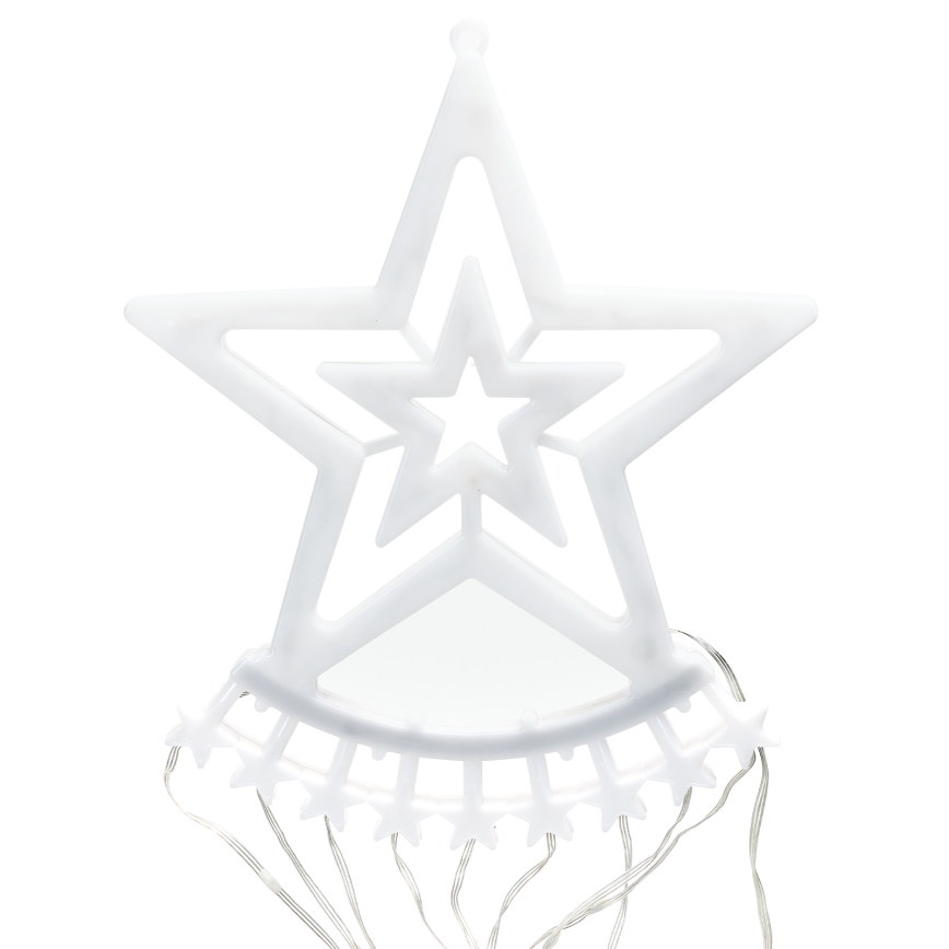 Aigostar - LED RGBICW Venkovní vánoční dekorace 250xLED/230V 2,5m IP44 + dálkové ovládání