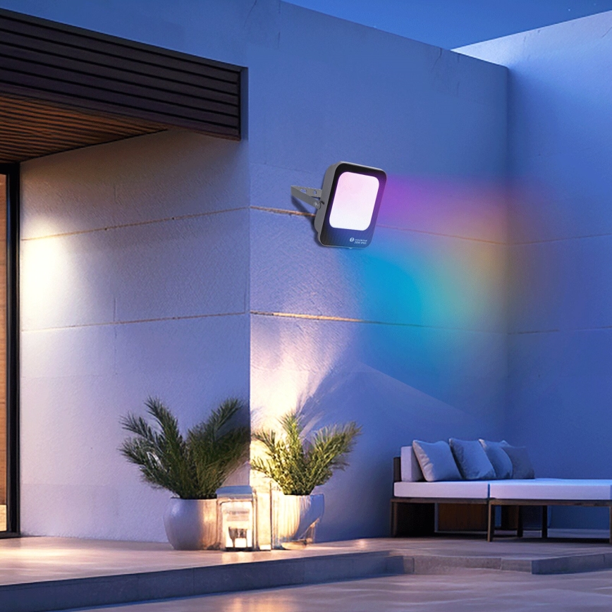 Aigostar - LED RGBW Stmívatelný reflektor MESH Smart LED/30W/230V 6500K IP65 + dálkové ovládání