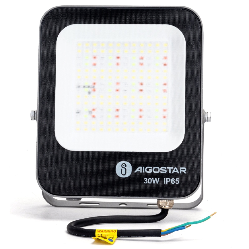 Aigostar - LED RGBW Stmívatelný reflektor MESH Smart LED/30W/230V 6500K IP65 + dálkové ovládání