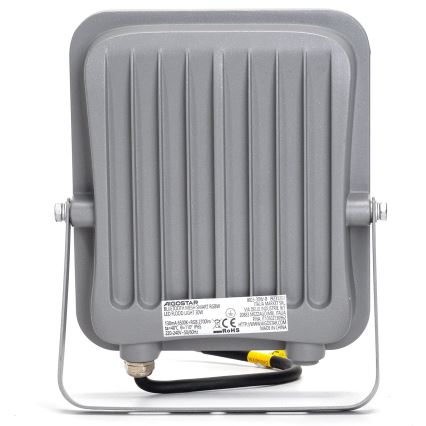 Aigostar - LED RGBW Stmívatelný reflektor MESH Smart LED/30W/230V 6500K IP65 + dálkové ovládání