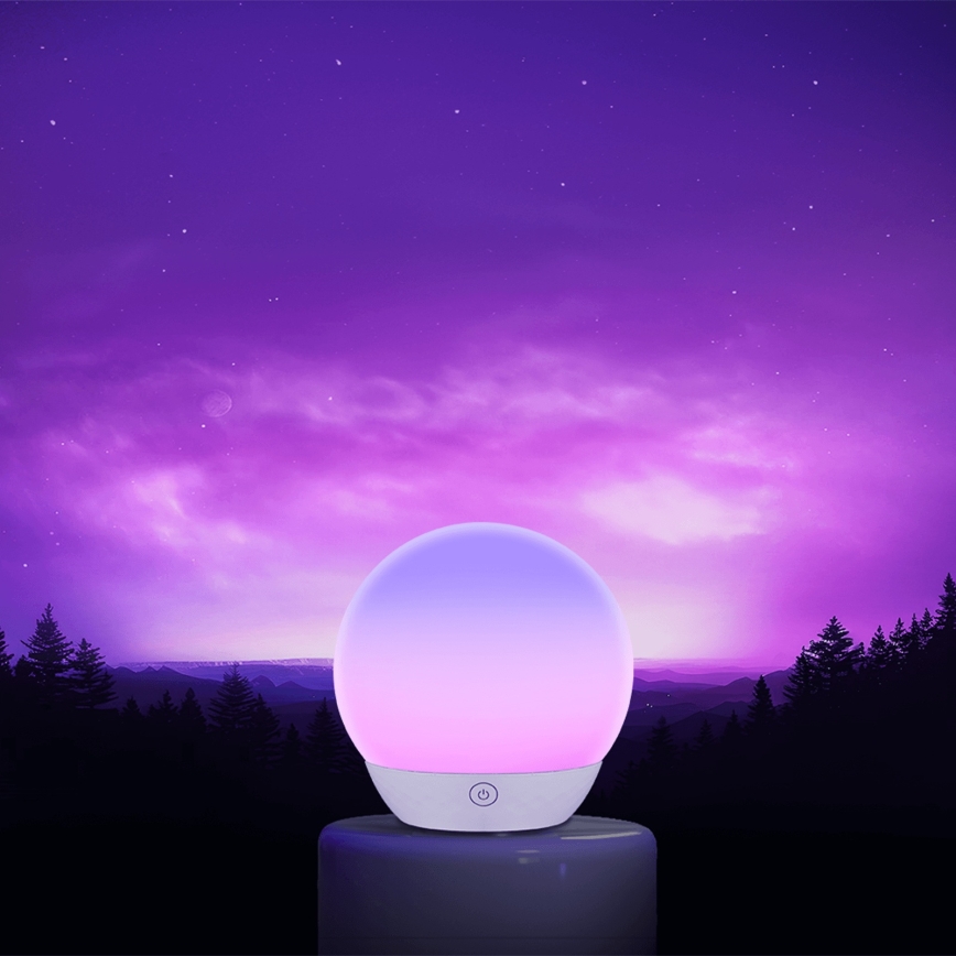 Aigostar - LED RGBW Stmívatelná stolní lampa LED/5,5W/5V Wi-Fi + dálkové ovládání