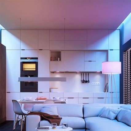 Aigostar - LED RGBW Stmívatelná žárovka A60 E27/10W/230V 3000K + dálkové ovládání