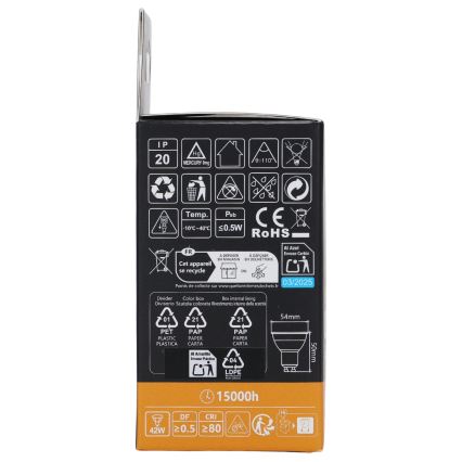 Aigostar - LED RGBW Stmívatelná žárovka GU10/6W/230V 3000K + dálkové ovládání